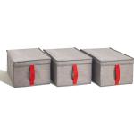 Reduzierte Rauch Boxen & Aufbewahrungsboxen 3-teilig 
