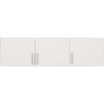 Weiße Rauch Pack's Celle Kleiderschränke Hochglanz aus MDF Breite 100-150cm, Höhe 100-150cm, Tiefe 0-50cm 