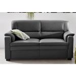 Reduzierte Schwarze Moderne Sit & More Nachhaltige Zweisitzer-Sofas Breite 100-150cm, Höhe 50-100cm, Tiefe 50-100cm 2 Personen 