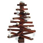 Raumgestalt - bauMsatz Weihnachtsbaum - braun, Holz - 50x60x50 cm - Eiche - dunkel (903)