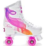 Raven Rollschuhe Roller Skates Serena Orange/Pink verstellbar (35-38(22,5cm-24cm))