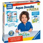 Ravensburger ministeps 4184 Aqua Doodle Puzzle: Heimische Tiere - Erstes Malen und Puzzlen fr Kinder ab 2,5 Jahren, fleckenfreier Malspa mit Wasser