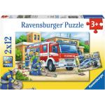 12 Teile Ravensburger Polizei Puzzles 