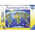 Ravensburger Puzzles mit Weltkartenmotiv für 7 - 9 Jahre 