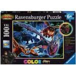 RAVENSBURGER 13710 Kinder-Puzzle Leuchtende Dragons