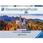 1000 Teile Ravensburger Schloss Neuschwanstein Puzzles mit Schloss Neuschwanstein Motiv 