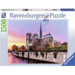 RAVENSBURGER 16345 Puzzle Malerisches Notre Dame 1500 Teile Erwachsenenpuzzle