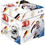 Ravensburger 3D Puzzle 11198 - Puzzle-Ball DFB Spieler - Timo Werner - 54 Teile - für Fußball Fans ab 6 Jahren