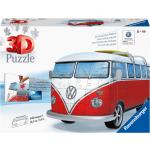 Reduzierte Ravensburger Volkswagen / VW Transport & Verkehr 3D Puzzles für 7 - 9 Jahre 
