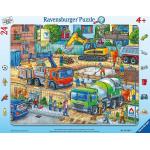 24 Teile Ravensburger Baustellen Kinderpuzzles 