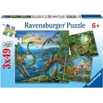 Ravensburger Dinosaurier Puzzles mit Dinosauriermotiv für 5 - 7 Jahre 