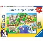 Reduzierte Ravensburger Zoo Kinderpuzzles mit Einhornmotiv für Mädchen für 3 - 5 Jahre 