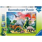 Reduzierte Ravensburger Riesenpuzzles mit Dinosauriermotiv für Mädchen für 5 - 7 Jahre 
