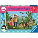 Ravensburger Kinderpuzzle Heidi''s Abenteuer 2x 24 Teile
