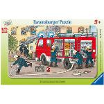 15 Teile Ravensburger Feuerwehr Puzzles 
