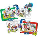 Ravensburger ministeps 4183 Aqua Doodle Puzzle: Einsatzfahrzeuge - Erstes Malen und Puzzlen für Kinder ab 2,5 Jahren, fleckenfreier Malspaß mit Wasser