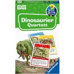 Reduzierte Ravensburger Dinosaurier Quartett-Karten für 3 - 5 Jahre 4 Personen 