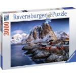RAVENSBURGER Puzzle 17081 Hamnoy Lofoten 3000 Teile Erwachsenenpuzzle
