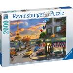 1000 Teile Ravensburger Puzzles mit Sonnenuntergang-Motiv 