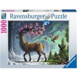 1000 Teile Ravensburger Puzzles mit Hirsch-Motiv 