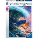 1000 Teile Ravensburger Drachen Puzzles 
