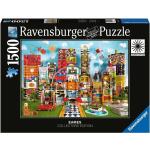 1500 Teile Ravensburger House of Cards Puzzles 