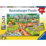 24 Teile Ravensburger Zoo Puzzles 