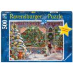 500 Teile Ravensburger Puzzles mit Weihnachts-Motiv 