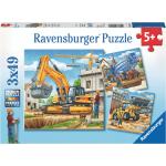 Ravensburger Baustellen Baby Puzzles für 5 - 7 Jahre 