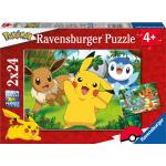 Reduzierte 24 Teile Ravensburger Pokemon Pikachu Feuerwehr Kinderpuzzles mit Tiermotiv für 3 - 5 Jahre 