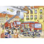 100 Teile Ravensburger Feuerwehr Kinderpuzzles 