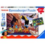 Ravensburger Puzzle - Yakari, Unterwegs mit Yakari, 2x12 Teile - 1 Stk