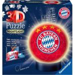 Ravensburger Puzzleball »Nachtlicht FC Bayern München«, 72 Puzzleteile, mit Leuchtsockel inkl. LEDs; Made in Europe, FSC® - schützt Wald - weltweit