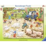 Ravensburger Bauernhof Rahmenpuzzles mit Tiermotiv für 3 - 5 Jahre 