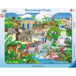 Ravensburger Zoo Rahmenpuzzles für Mädchen für 3 - 5 Jahre 