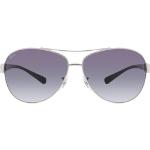 Silberne Ray Ban Pilotenbrillen aus Metall für Damen 