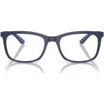 Blaue Ray Ban Panto-Brillen aus Kunststoff für Herren 