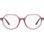 Rosa Ray Ban Junior Runde Panto-Brillen aus Kunststoff für Kinder 