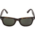 Reduzierte Braune Nerd Sonnenbrillen aus Kunststoff für Herren 