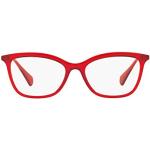 Reduzierte Rote Ray Ban Damenbrillengestelle 