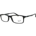 Schwarze Ray Ban Rechteckige Brillenfassungen aus Kunststoff für Herren 