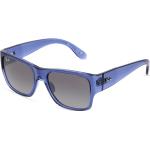Blaue Ray Ban Wayfarer Rechteckige Nerd Sonnenbrillen aus Kunststoff für Kinder 