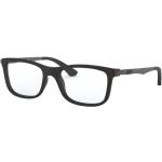 Schwarze Ray Ban Junior Brillenfassungen für Kinder 