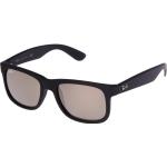 Ray Ban Justin RB4165 622/5A 54 rubber black / light brown mirror gold
