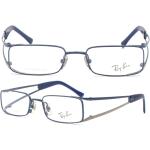 Blaue Ray Ban Vollrand Brillen aus Metall für Kinder 