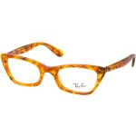 Orange Ray Ban Kunststoffbrillen für Damen 
