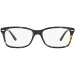Blaue Ray Ban Vollrand Brillen aus Kunststoff für Herren 