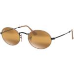 Braune Ray Ban Ovale Sonnenbrillen mit Sehstärke 