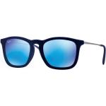 Blaue Ray Ban Chris Sonnenbrillen mit Sehstärke 