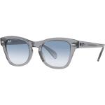 Graue Ray Ban Sonnenbrillen mit Sehstärke aus Kunststoff für Herren 